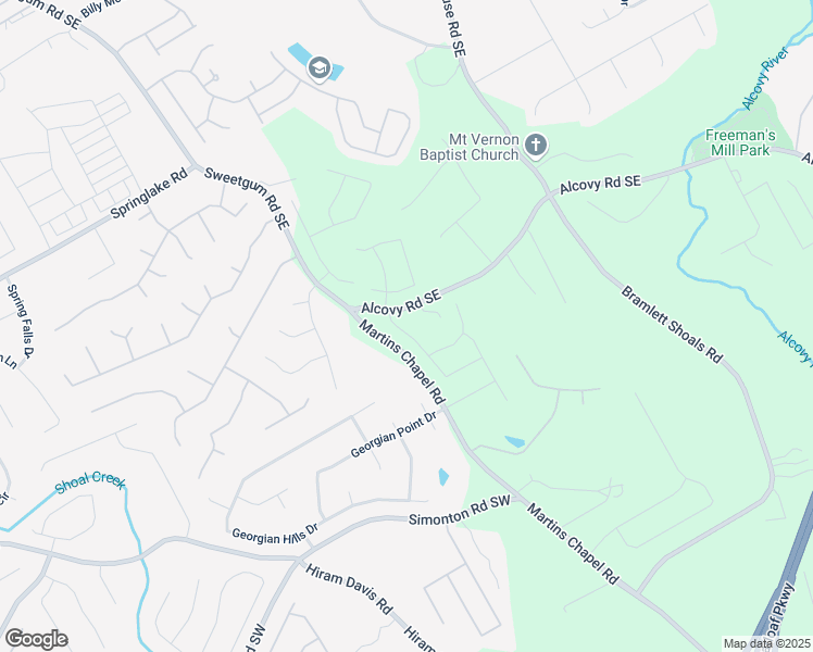 map of restaurants, bars, coffee shops, grocery stores, and more near 1129 Georgian Point Drive in Lawrenceville