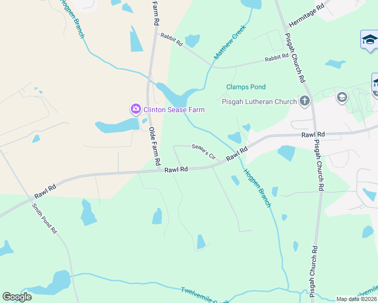 map of restaurants, bars, coffee shops, grocery stores, and more near 125 Sease's Circle in Lexington