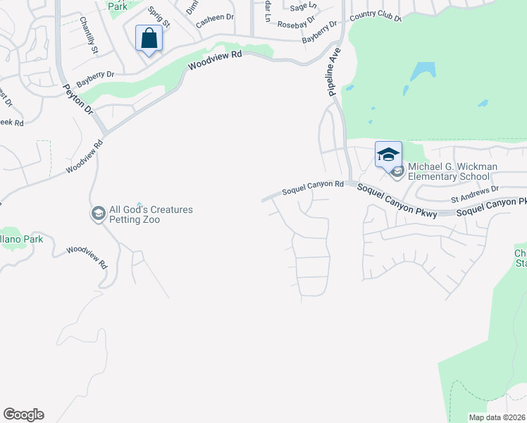map of restaurants, bars, coffee shops, grocery stores, and more near 3892 Lindy Ridge Circle in Chino Hills