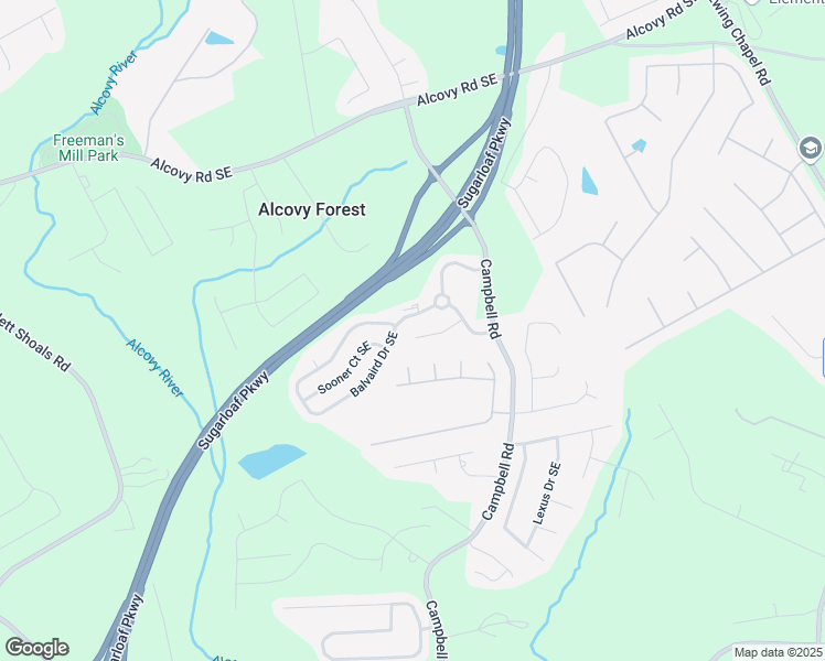 map of restaurants, bars, coffee shops, grocery stores, and more near 1656 Hedington Court Southeast in Lawrenceville