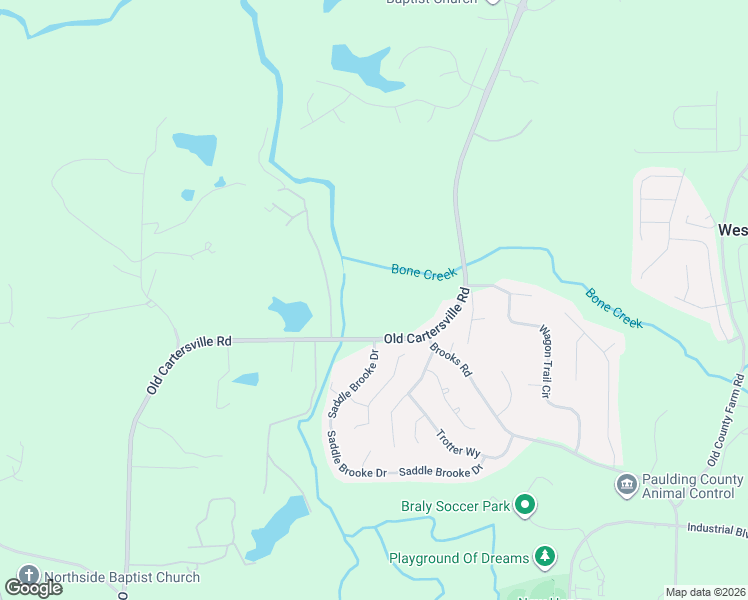 map of restaurants, bars, coffee shops, grocery stores, and more near 1933 Old Cartersville Road in Dallas