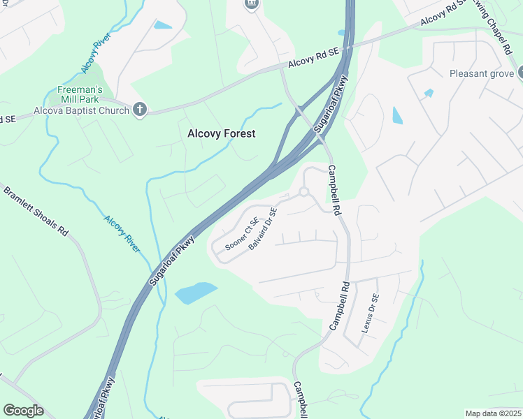 map of restaurants, bars, coffee shops, grocery stores, and more near 1082 Balvaird Drive in Lawrenceville