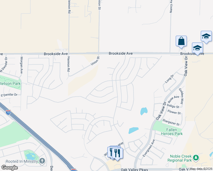 map of restaurants, bars, coffee shops, grocery stores, and more near 924 Essex Road in Beaumont