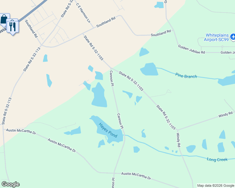 map of restaurants, bars, coffee shops, grocery stores, and more near 724 Cannon Place in Gilbert