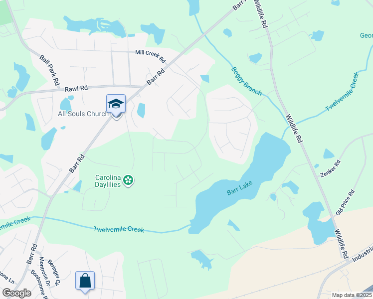 map of restaurants, bars, coffee shops, grocery stores, and more near 516 Saw Cheek Lane in Lexington