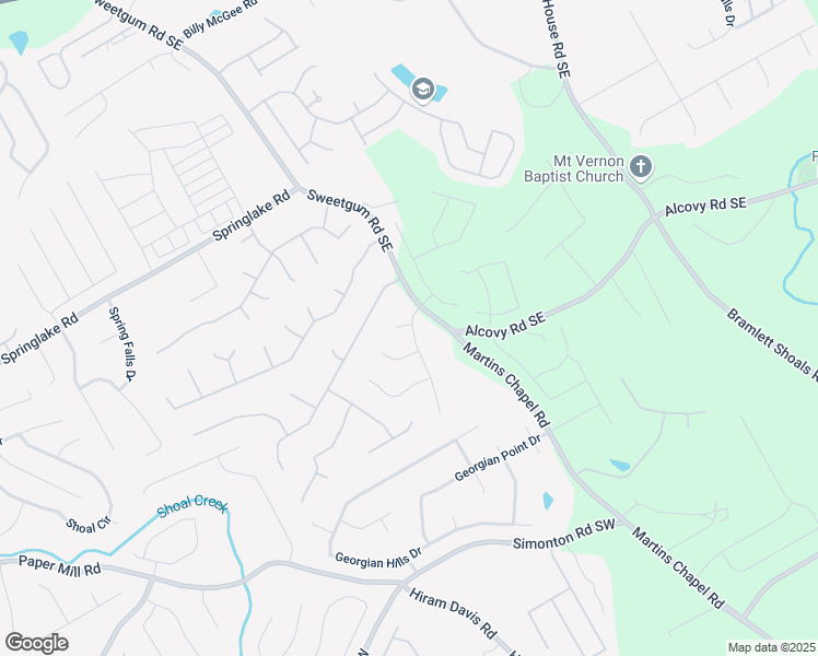 map of restaurants, bars, coffee shops, grocery stores, and more near 1110 Cades Walk in Lawrenceville