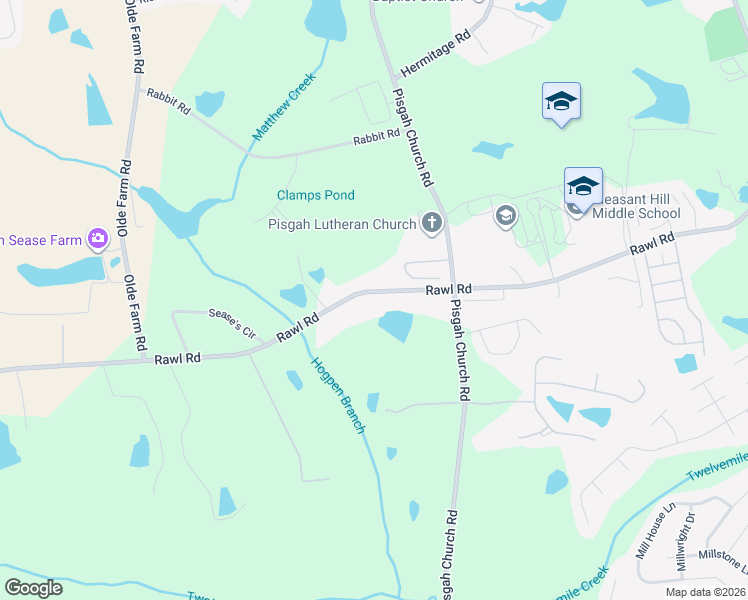 map of restaurants, bars, coffee shops, grocery stores, and more near 846 Rawl Road in Lexington