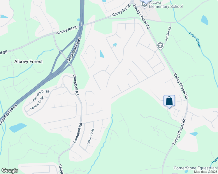 map of restaurants, bars, coffee shops, grocery stores, and more near 1248 Mitford Lane in Dacula