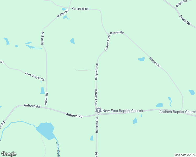 map of restaurants, bars, coffee shops, grocery stores, and more near 176 Runyon Loop in Cedartown