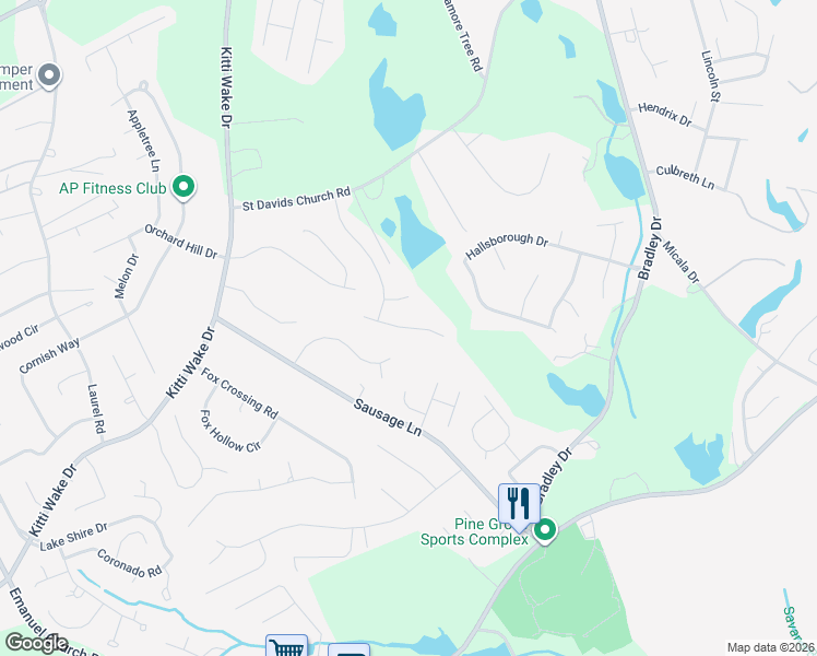 map of restaurants, bars, coffee shops, grocery stores, and more near 332 Blossom View Court in West Columbia