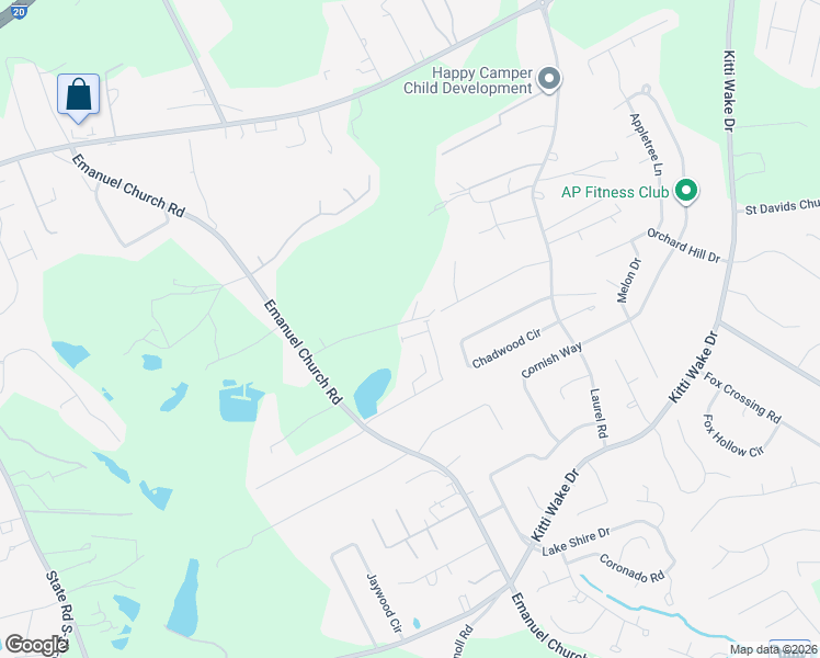 map of restaurants, bars, coffee shops, grocery stores, and more near 3004 Megan Lane in Lexington