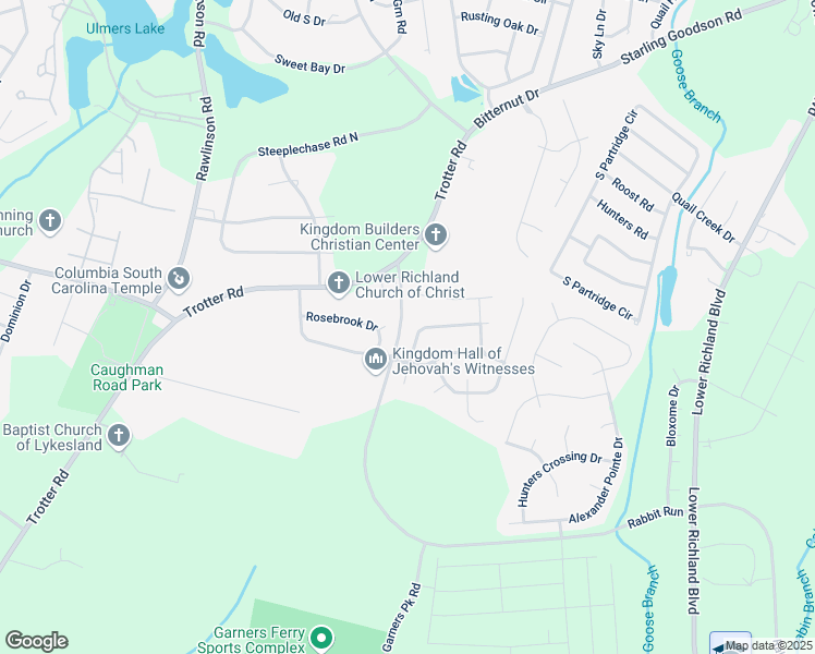 map of restaurants, bars, coffee shops, grocery stores, and more near 613 New Stock Drive in Hopkins