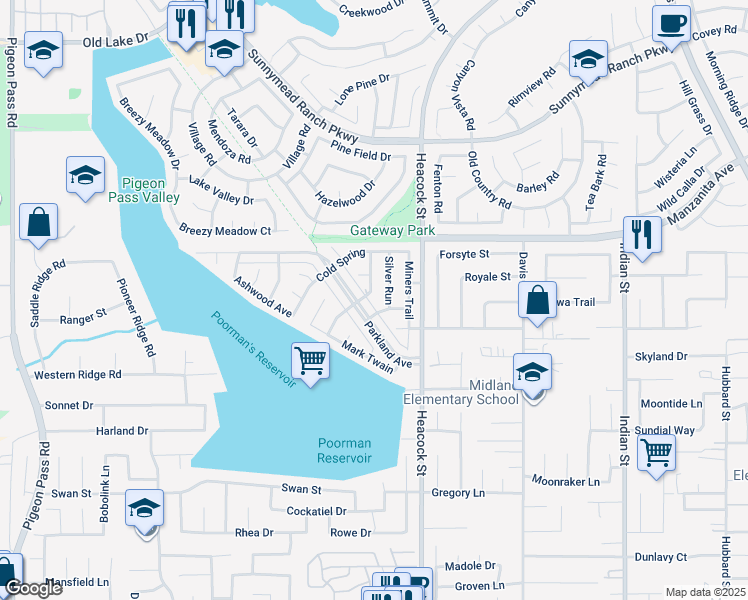 map of restaurants, bars, coffee shops, grocery stores, and more near 11126 Red Hill Road in Moreno Valley