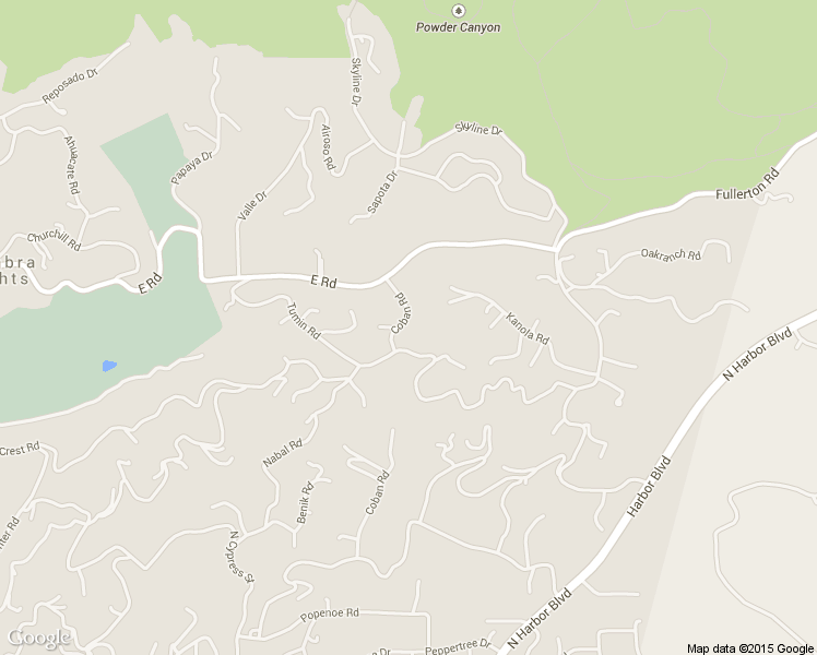 map of restaurants, bars, coffee shops, grocery stores, and more near 1515 Dorothea Road in La Habra Heights