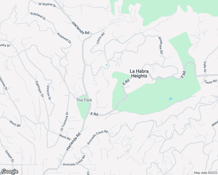 map of restaurants, bars, coffee shops, grocery stores, and more near 1944 Chandos Lane in La Habra Heights