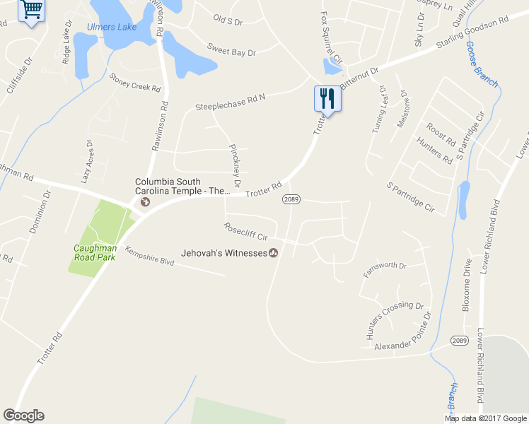 map of restaurants, bars, coffee shops, grocery stores, and more near 241 Rosebrook Drive in Hopkins