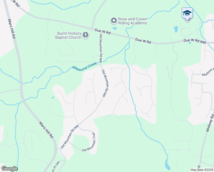 map of restaurants, bars, coffee shops, grocery stores, and more near 4857 Pond Chase Northwest in Kennesaw