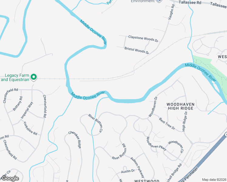 map of restaurants, bars, coffee shops, grocery stores, and more near 614 Vaughn Road in Athens