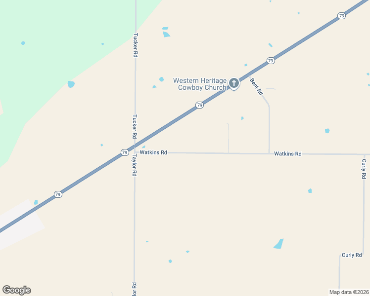 map of restaurants, bars, coffee shops, grocery stores, and more near 3830 Watkins Road in Wichita Falls