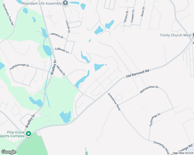 map of restaurants, bars, coffee shops, grocery stores, and more near 309 Oristo Ridge Way in West Columbia