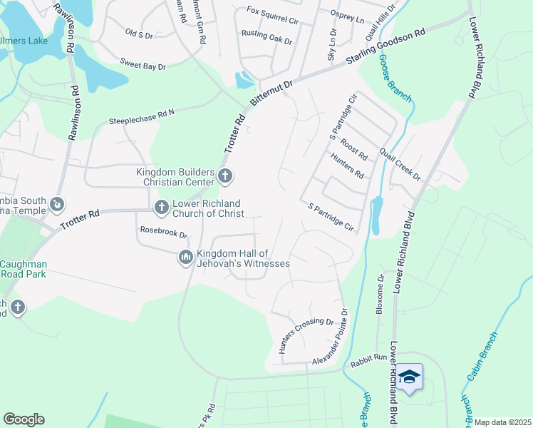 map of restaurants, bars, coffee shops, grocery stores, and more near 800 White Fawn Drive in Hopkins
