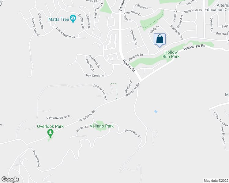 map of restaurants, bars, coffee shops, grocery stores, and more near 16181 Castelli Circle in Chino Hills