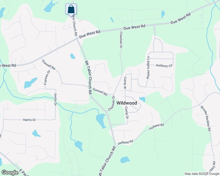 map of restaurants, bars, coffee shops, grocery stores, and more near 244 Chastain Road in Dallas