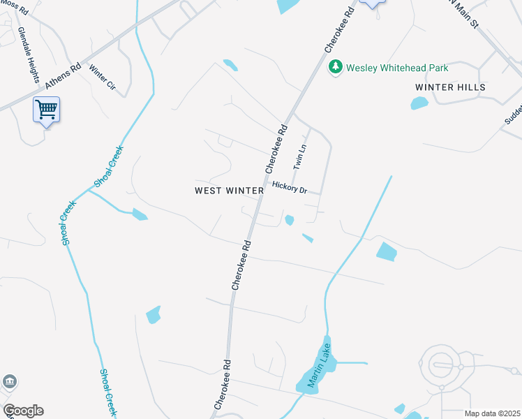 map of restaurants, bars, coffee shops, grocery stores, and more near 117 Allyson Way in Winterville