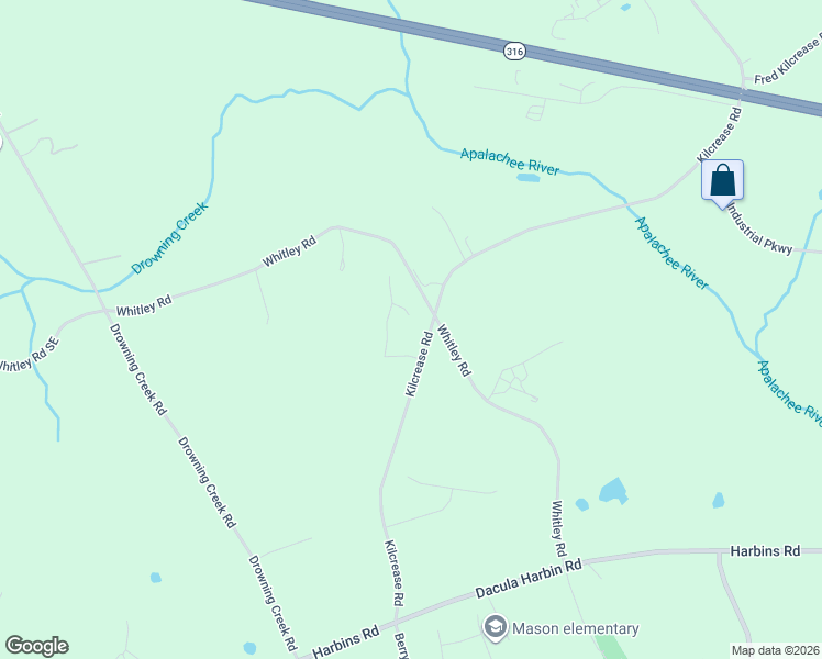 map of restaurants, bars, coffee shops, grocery stores, and more near 2013 Silver Birch Court in Bethlehem