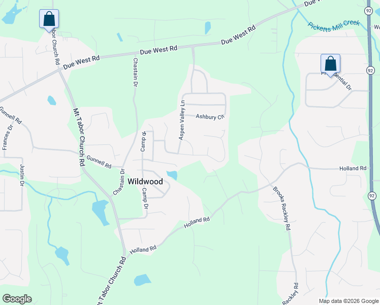 map of restaurants, bars, coffee shops, grocery stores, and more near 13 Crestbrook Lane in Dallas