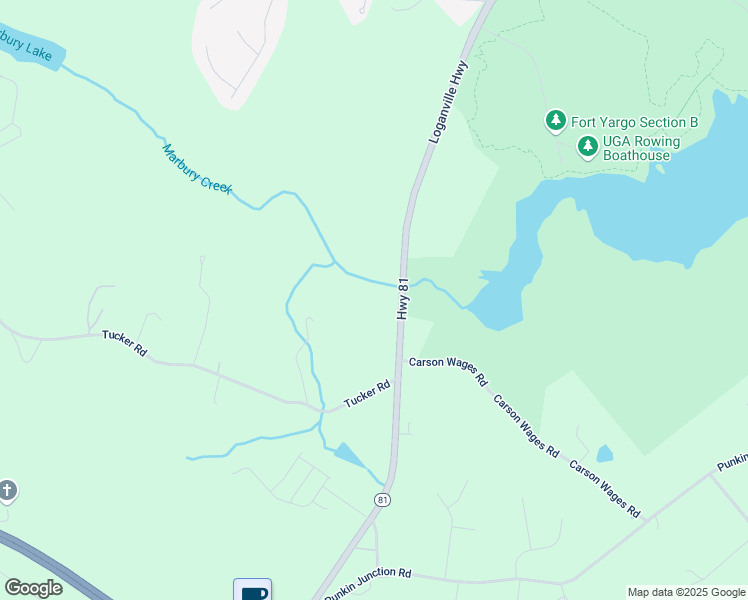 map of restaurants, bars, coffee shops, grocery stores, and more near 683 Loganville Highway in Winder