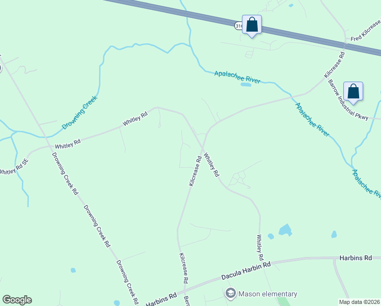 map of restaurants, bars, coffee shops, grocery stores, and more near 2013 Silver Birch Court in Bethlehem