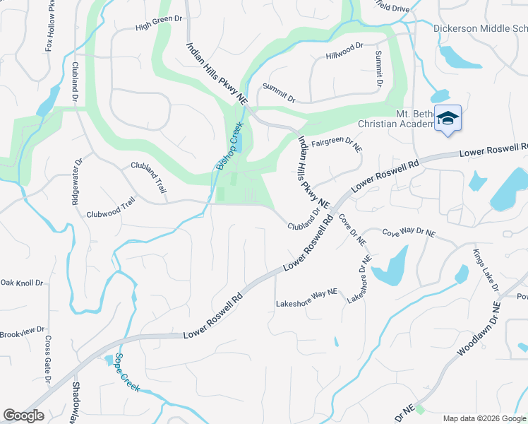 map of restaurants, bars, coffee shops, grocery stores, and more near 390 Woodstone Drive in Marietta