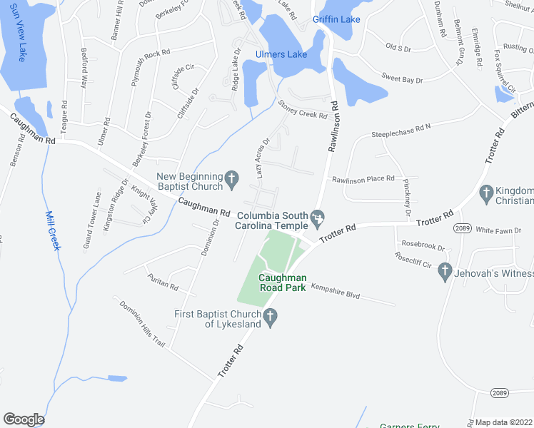 map of restaurants, bars, coffee shops, grocery stores, and more near 3003 Twin Oaks Way in Columbia