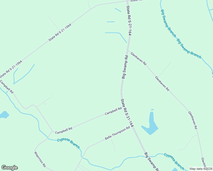 map of restaurants, bars, coffee shops, grocery stores, and more near 1555 Big Swamp Road in Pamplico