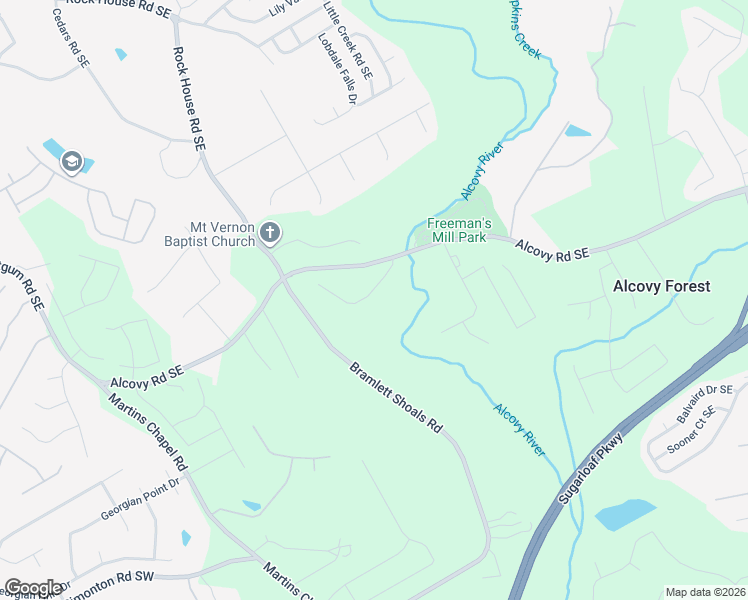 map of restaurants, bars, coffee shops, grocery stores, and more near 574 Bramlett Shoals Road in Lawrenceville