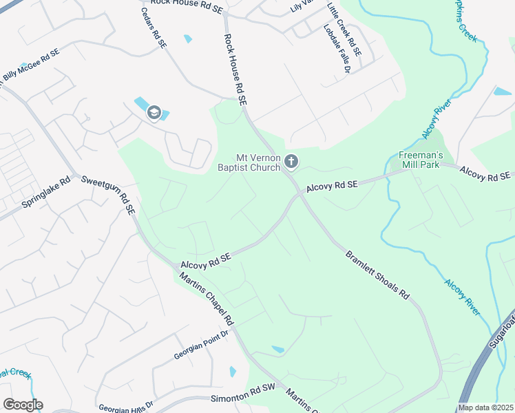 map of restaurants, bars, coffee shops, grocery stores, and more near 540 Alcovy Hills Drive in Lawrenceville