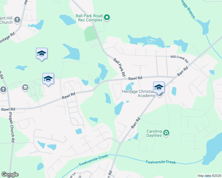 map of restaurants, bars, coffee shops, grocery stores, and more near 310 Orchard Grove Lane in Lexington