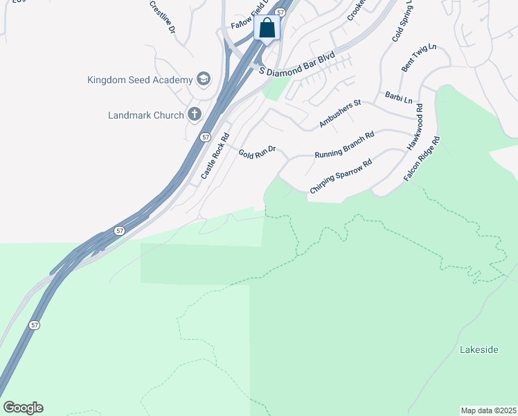 map of restaurants, bars, coffee shops, grocery stores, and more near 20905 Running Branch Road in Diamond Bar