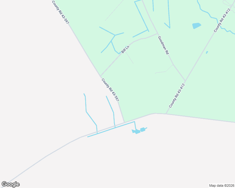 map of restaurants, bars, coffee shops, grocery stores, and more near 1405 County Road 43-597 in Lynchburg