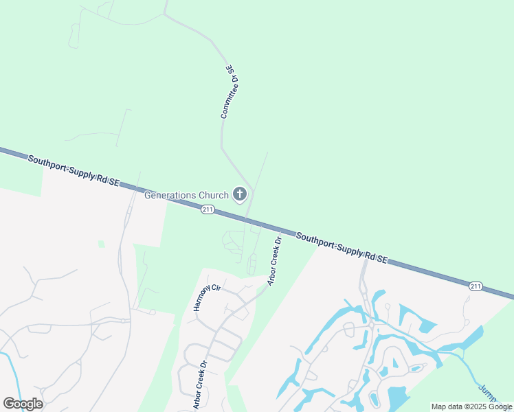 map of restaurants, bars, coffee shops, grocery stores, and more near 4002 Executive Park Boulevard Southeast in Southport