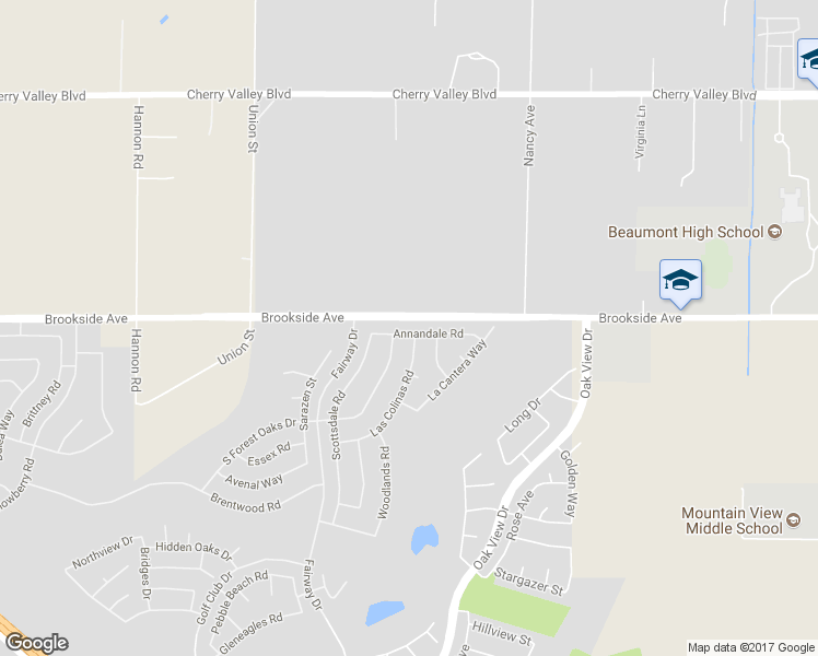 map of restaurants, bars, coffee shops, grocery stores, and more near 860 Annandale Road in Beaumont