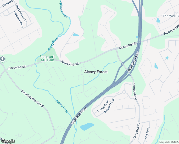 map of restaurants, bars, coffee shops, grocery stores, and more near 688 Saffron Boulevard in Lawrenceville
