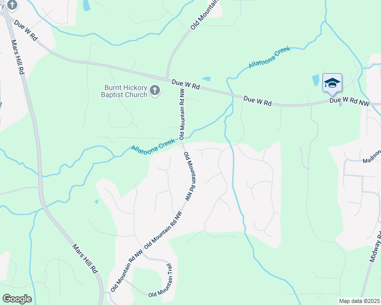 map of restaurants, bars, coffee shops, grocery stores, and more near 4811 Cross Creek Court Northwest in Kennesaw
