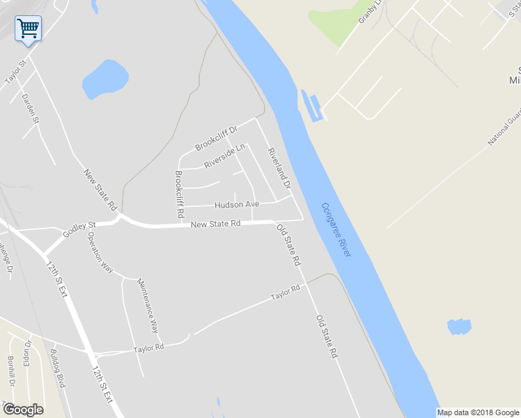 map of restaurants, bars, coffee shops, grocery stores, and more near 433 Hudson Avenue in Cayce