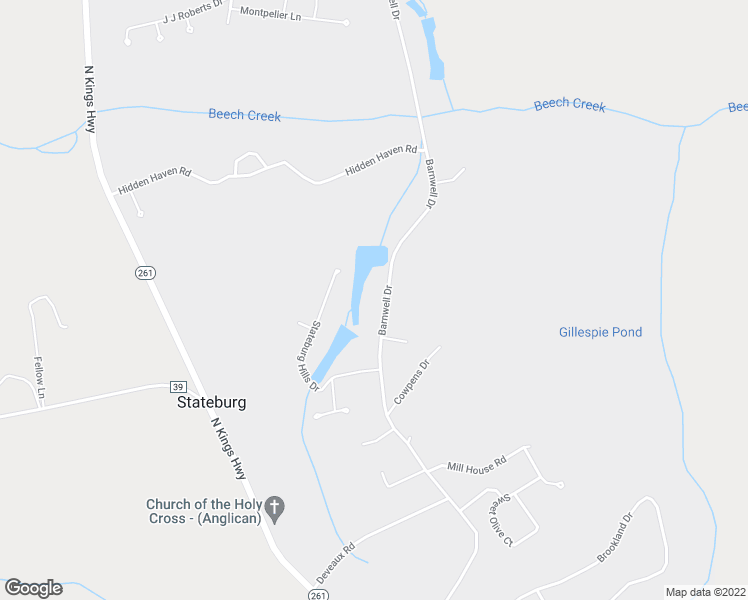 map of restaurants, bars, coffee shops, grocery stores, and more near 1440 Barnwell Drive in Sumter