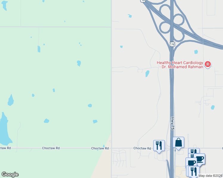 map of restaurants, bars, coffee shops, grocery stores, and more near 972 Cale Switch Road in Calera