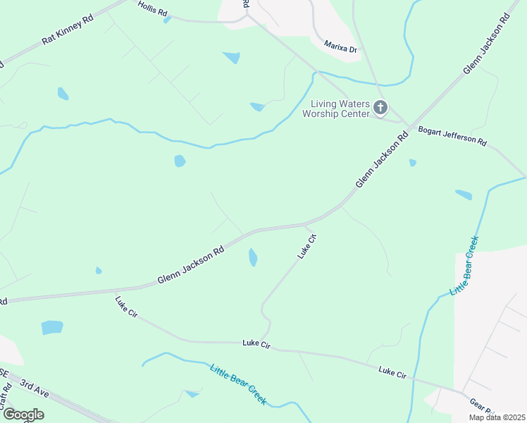 map of restaurants, bars, coffee shops, grocery stores, and more near 2458 Glenn Jackson Road in Statham