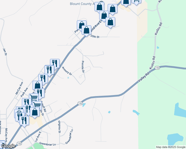 map of restaurants, bars, coffee shops, grocery stores, and more near 1639 Pocota Drive in Oneonta