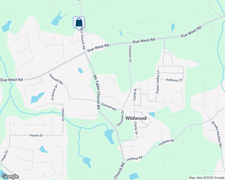 map of restaurants, bars, coffee shops, grocery stores, and more near 251 Chastain Way in Dallas